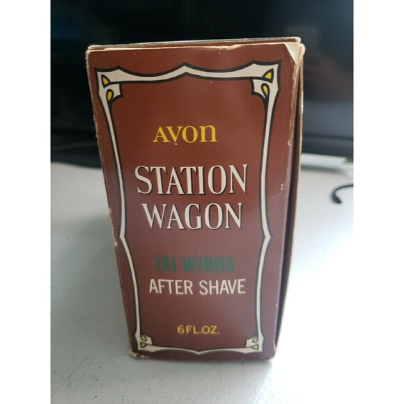 Vintage AVON 1923 STATION WAGON CAR 6oz  Tai Winds After Shave Decanter Bottle - Picture 16 of 16